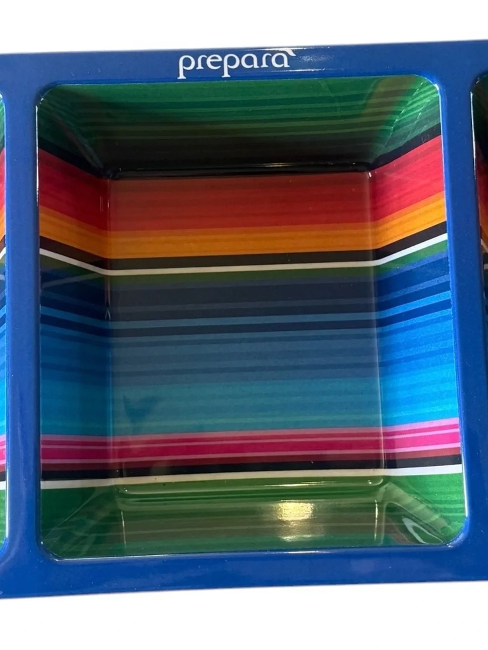 Prepara Taco Serving Tortilla Holder Chip Dip Tray Ramekins